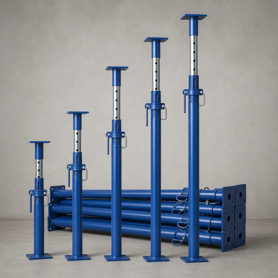 Representative adjustable steel props available for hire